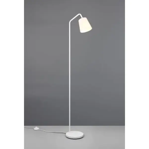 Stojací lampa Buddy, bílá