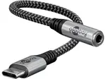 Adaptér GOOBAY 74056 USB-C/JACK 3,5mm (pro poslech hudby)