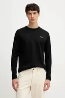 Bavlněné tričko s dlouhým rukávem Karl Lagerfeld