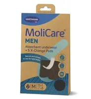 MoliCare MEN M absorpčná spodná bielizeň 1 ks + X-Change vložka