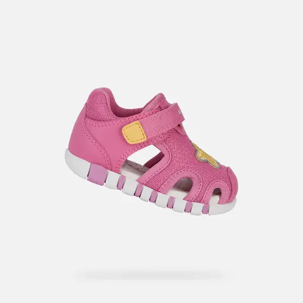Girls First Steps Geox Iupidoo Pink - Girls