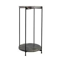 ODKLÁDACÍ STOLEK, barvy stříbra