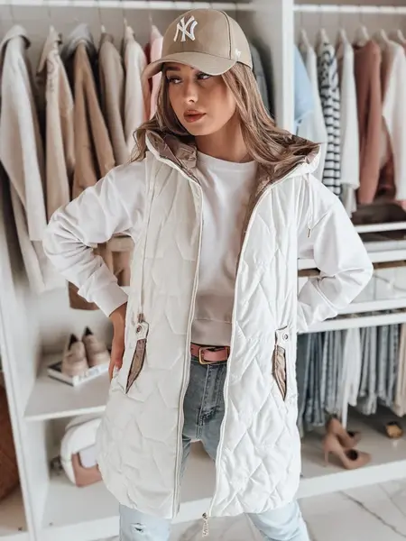 Dámska prechodná pikovaná vesta GLITTI