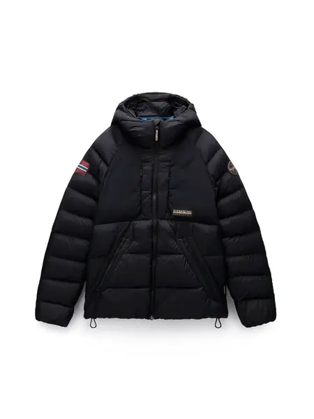 NAPAPIJRI Zimná bunda 'Moesa'  svetložltá / oranžová / čierna