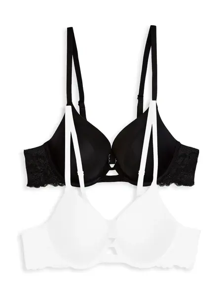 Next Podprsenka  čierna / biela