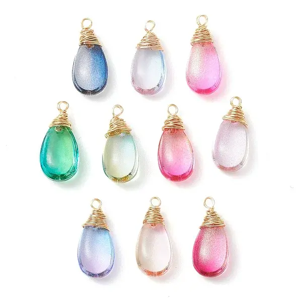 Transparent Glass Pendants