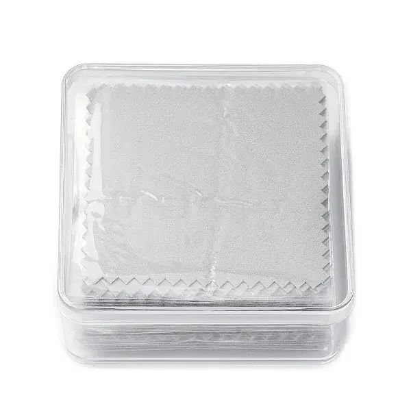 50Pcs Silver Polishing Cloth