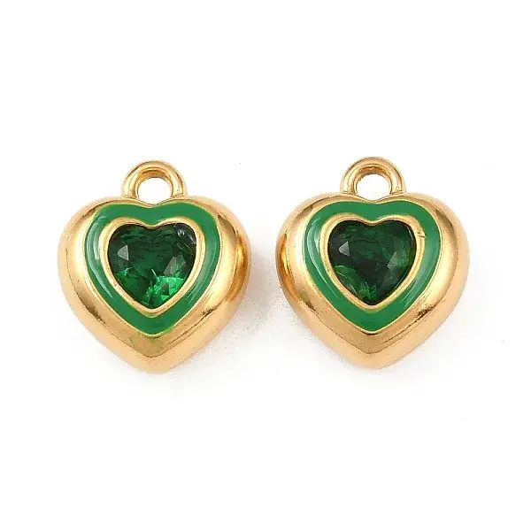 304 Stainless Steel Enamel Pendants