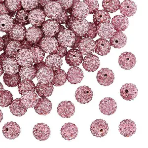 Pave Disco Ball Beads