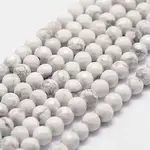 Natural Howlite Beads Strands