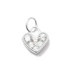 925 Sterling Silver Micro Pave Cubic Zirconia Charms