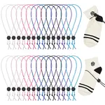 EElastic Cord & Plastic Laundry Sock Clip