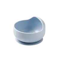 BABY ONO Miska silikonová s přísavkou - blue 6m+