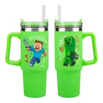 Minecraft cestovní hrnek s brčkem