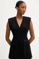 Vesta Pinko černá barva, jednořadá, 106070 A04I