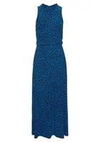 LASCANA Šaty  modrá / čierna