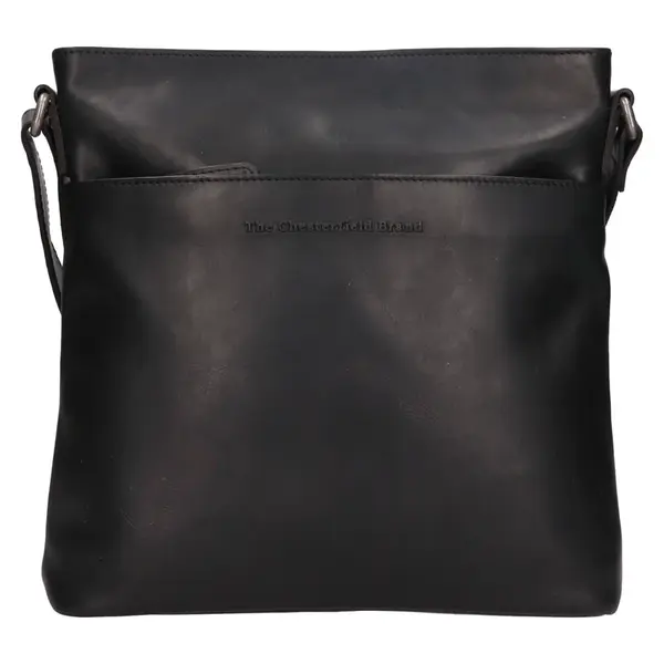 Dámská kožená kabelka The Chesterfield Brand Luntona - černá