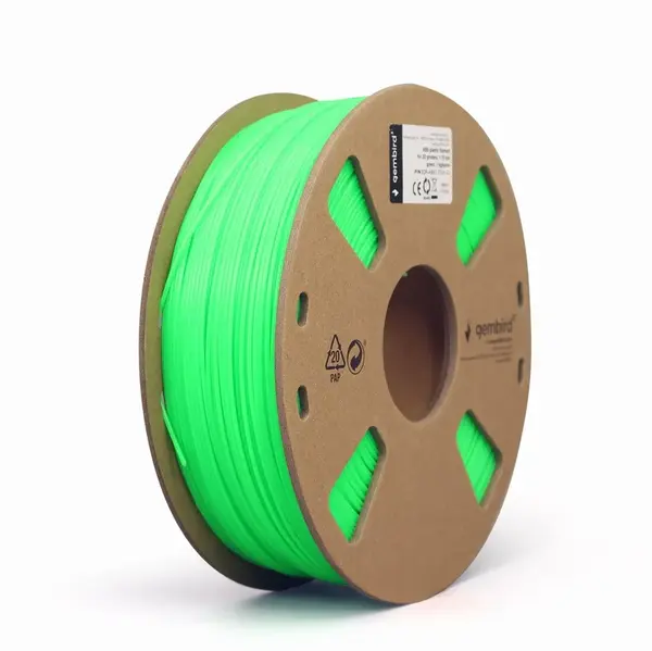 Gembird 3DP-ABS1.75-01-G, 3D filament, ABS, 1,75mm, 1000g, Zelený (Green)
