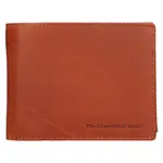 Pánská kožená peněženka The Chesterfield Brand Markus - koňak