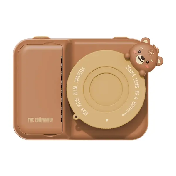Detský instantný fotoaparát Zoo Print - medveď