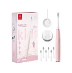 OCLEAN Sada kids růžová 6 ks hlavic a držák na zeď navíc