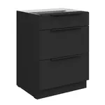 Spodní skříňka Aria 60 D 3S BB - Premium Box Barva korpusu: Černá, Barva dvířek: BL - Black AFM