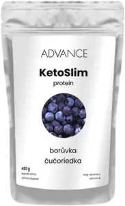 ADVANCE KetoSlim borůvka - protein 480 g