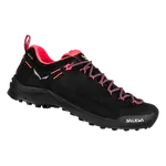 Salewa Wildfire leather GTX EU 38 ½, Black/Fluo Coral Dámské trekové boty