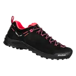 Salewa Wildfire leather GTX EU 38 ½, Black/Fluo Coral Dámské trekové boty