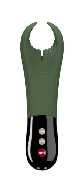 FUNFACTORY Pánský vibrační masturbátor Manta zeleno-černý