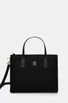 Kabelka Tommy Hilfiger černá barva, AW0AW18162