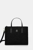 Kabelka Tommy Hilfiger černá barva, AW0AW18162