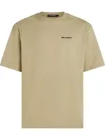 Karl Lagerfeld Tričko 'RUE ST-GUILLAUME'  svetlohnedá