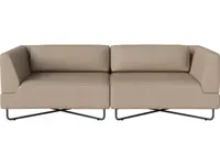 Zahradní pohovka Orlando pro 2 os., více variant - Bolia Varianta: Savane, Dark beige melange