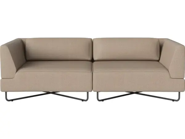 Zahradní pohovka Orlando pro 2 os., více variant - Bolia Varianta: Savane, Dark beige melange