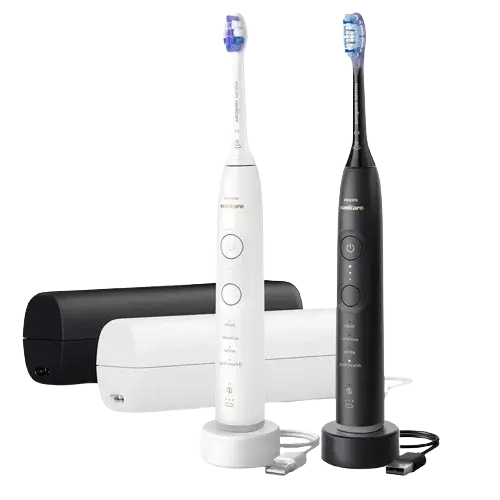 PHILIPS SONICARE Sonické zubné kefky 7100 HX7429/02 1+1 čierny a biely