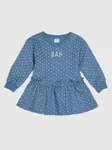 GAP Baby Sweatshirt Dress with Logo - Girls