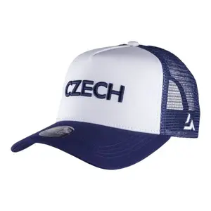FLLÖS T-CAP CZECH 4 Trucker kšiltovka, tmavě modrá, velikost UNI