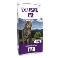 Delikan EXCLUSIVE CAT Fish 10kg Krmivo pro vnější a vnitřní kočky s rybou