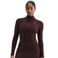 Nike One Fitted Womens Dri-FIT Full-Zip Jacket L