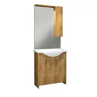 Skříňka s umyvadlem Bratislava 65 zlatý dub