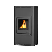 Kachle s výmenníkom AQUAFLAM 17, eierna, automatická regulácia FLHSF29-011