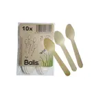 Dřevěná lžička 10ks