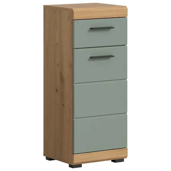 MID.YOU MIDI SKŘÍŇKA, šalvějově zelená, 37/88/31 cm