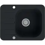 Dřez Granitový 1k 595x475 Černá