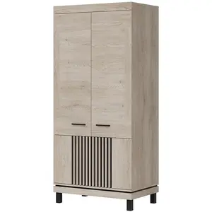 Šatní skříň Mati Mi10 dub cremona/černá