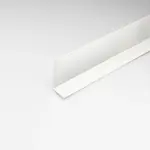 Rohový Profil PVC Bílý Satén 10x10x1000