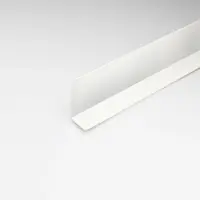 Rohový Profil PVC Bílý Satén 10x10x1000