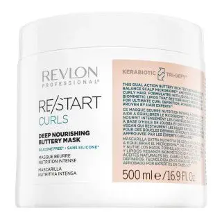 Revlon Professional Restart Curls Deep Nourishing Buttery Mask vyživující maska pro kudrnaté vlasy 500 ml