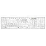 Genius SlimStar 126 COPILOT, klávesnice CZ/SK, klasická, drátová (USB), bílá